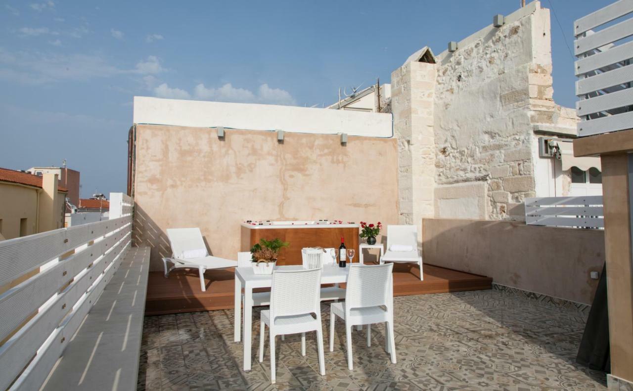 Jacuzzi Suite In The Heart Of Oldtown Rétino Exterior foto